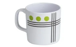 Berger Dots Melamin Essteller Grün -Campingutensilien Elegant Magasin 107229 693628