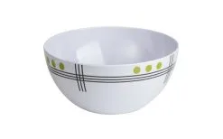 Berger Dots Melamin Essteller Grün -Campingutensilien Elegant Magasin 107238 693655