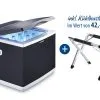 Dometic Kühlbox-Set CK40D Hybrid Kompressorkühlbox 38 Liter + Kühlboxständer -Campingutensilien Elegant Magasin 239881 2003895
