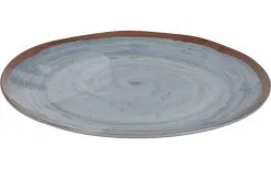 Bo-Camp Melamin Geschirr Set 12-tlg. Blau / Braun -Campingutensilien Elegant Magasin 394885 2893163 1