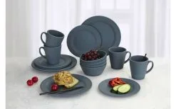 Berger Kynne Geschirr-Set 16-tlg. Blau -Campingutensilien Elegant Magasin 440723 3121838 1