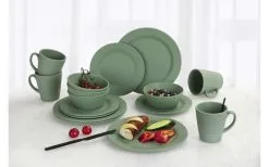 Berger Kynne Geschirr-Set 16-tlg. Blau -Campingutensilien Elegant Magasin 440726 3121844 1
