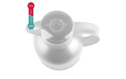 Emsa Isolierkanne Samba 1 Liter Blau Transluzent -Campingutensilien Elegant Magasin 459120 3304320 12