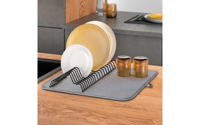 Metaltex Dry-Tex 2-in-1 Abtropfgestell Mit Microfasermatte Silber 8 Metaltex Dry-Tex 2-in-1 Abtropfgestell Mit Microfasermatte Silber – Bild 6