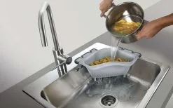 Metaltex Drain On Abfallsieb, Spülbeckensieb Grün -Campingutensilien Elegant Magasin 497273 3345545