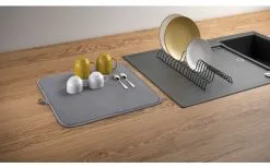 Metaltex Dry-Tex 2-in-1 Abtropfgestell Mit Microfasermatte Silber 15 Metaltex Dry-Tex 2-in-1 Abtropfgestell Mit Microfasermatte Silber -Campingutensilien Elegant Magasin 497414 3367262 1