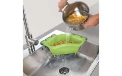Metaltex Drain On Abfallsieb, Spülbeckensieb Grün -Campingutensilien Elegant Magasin 497459 3345596