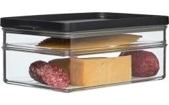 Mepal Omnia Kühlschrankdose Frühstück 1200 Ml Black -Campingutensilien Elegant Magasin 510629 3438246