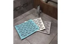 Pufz Schwedisches Geschirrtuch Wohnmobil Grau -Campingutensilien Elegant Magasin 553348 3623242 5