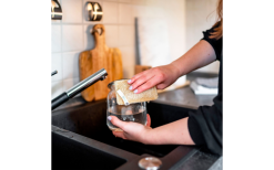 Chinchilla Luffa Spülschwämme Wiederverwendbar 7 Stück