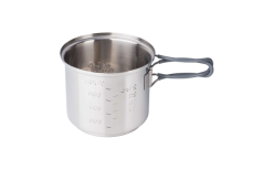 Esbit Spiritus-Kochset, 985ML, Edelstahl -Campingutensilien Elegant Magasin 755228 5047433