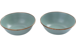 Barebones Schälchen 2 Stück 16,8 X 16,8 X 5,72 Mint -Campingutensilien Elegant Magasin 772205 5137040
