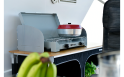 Berger 2-flammiger Gaskocher Silber, Grau 4,6 Kw Ohne Zündsicherung -Campingutensilien Elegant Magasin 797762 5231432