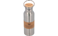 Camplife Edelstahlflasche Mit Bambusdeckel 350 Ml -Campingutensilien Elegant Magasin 823799 5322380